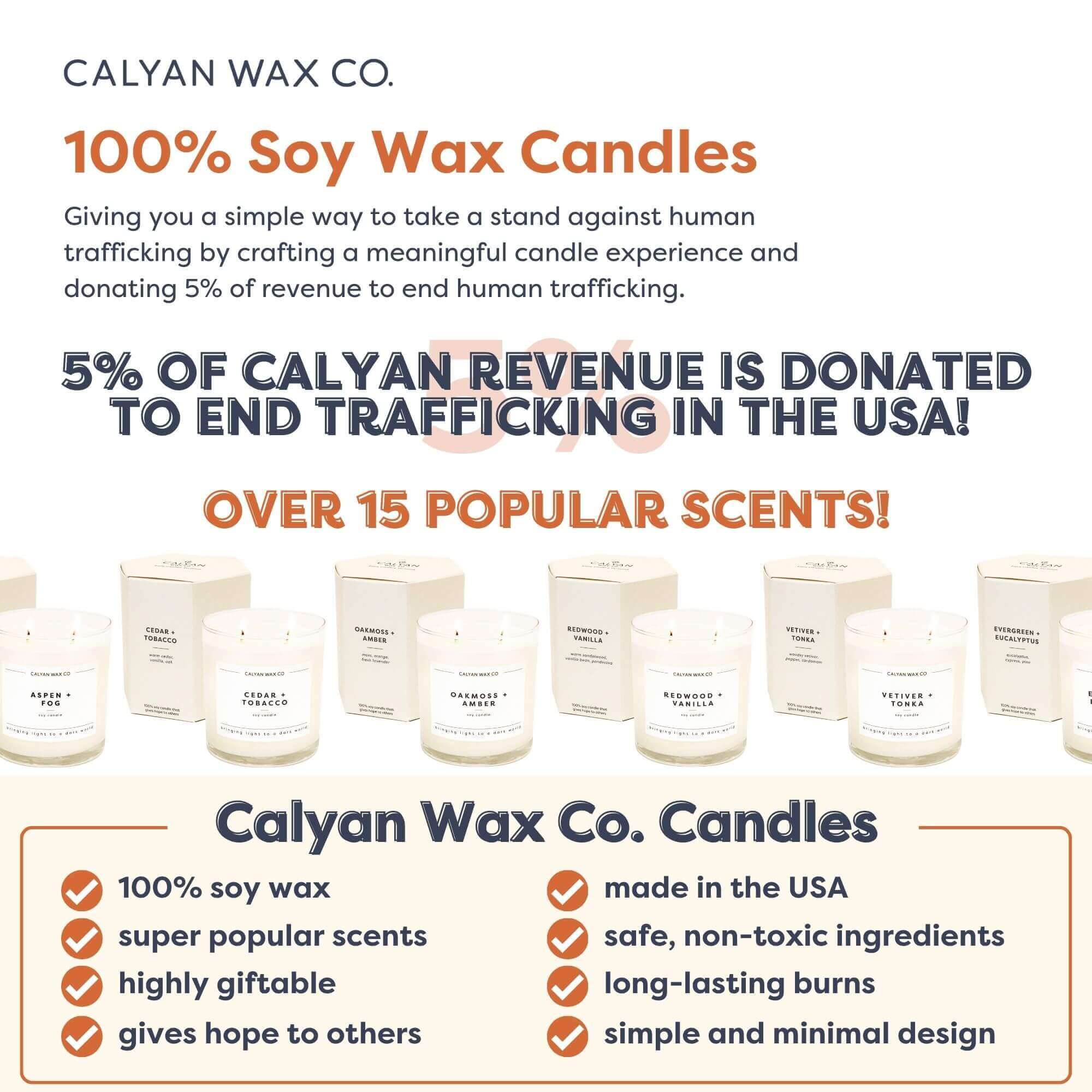 Aspen + Fog - Glass Tumbler Soy Candle