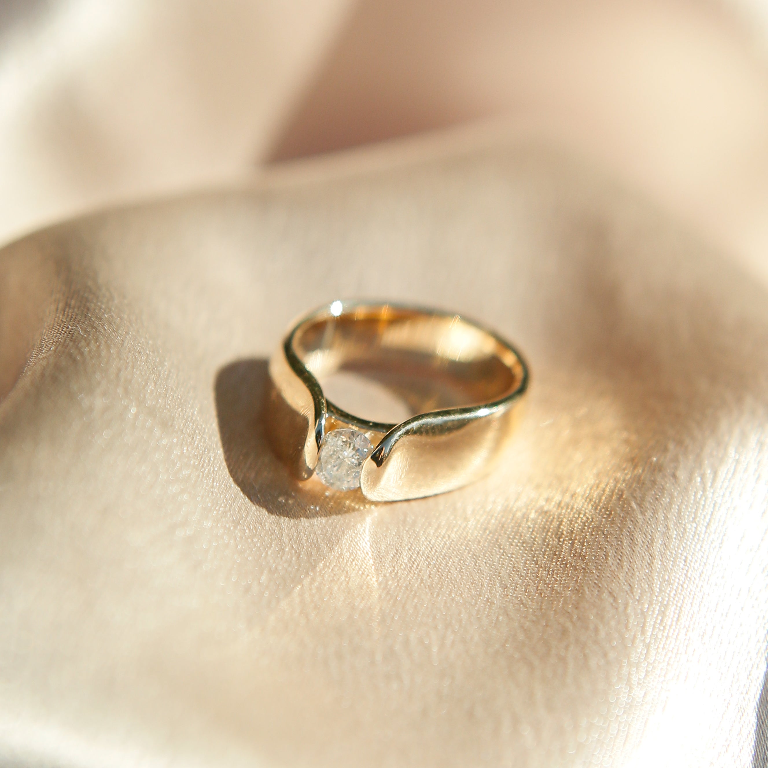 Modern Bar Set Solitaire | sz 6.5