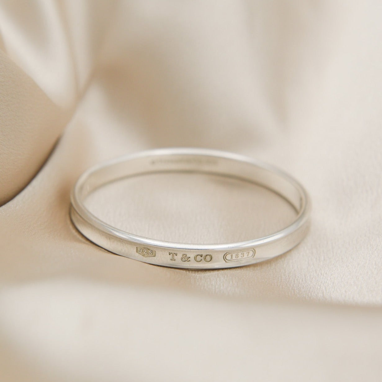 Tiffany & online co silver bangle