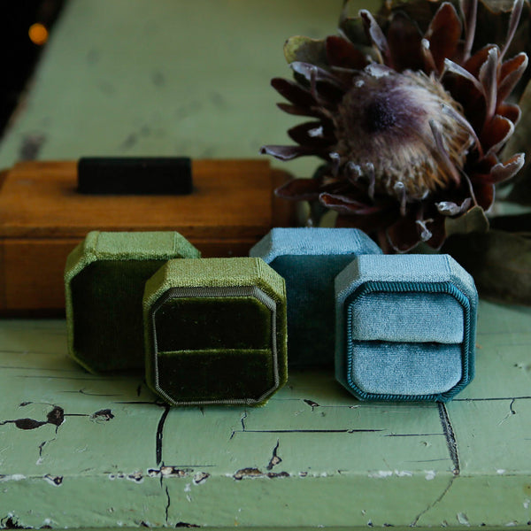 Lush Velvet Ring Storage Box By Milwaukee Jewelry Shop Cival Collective