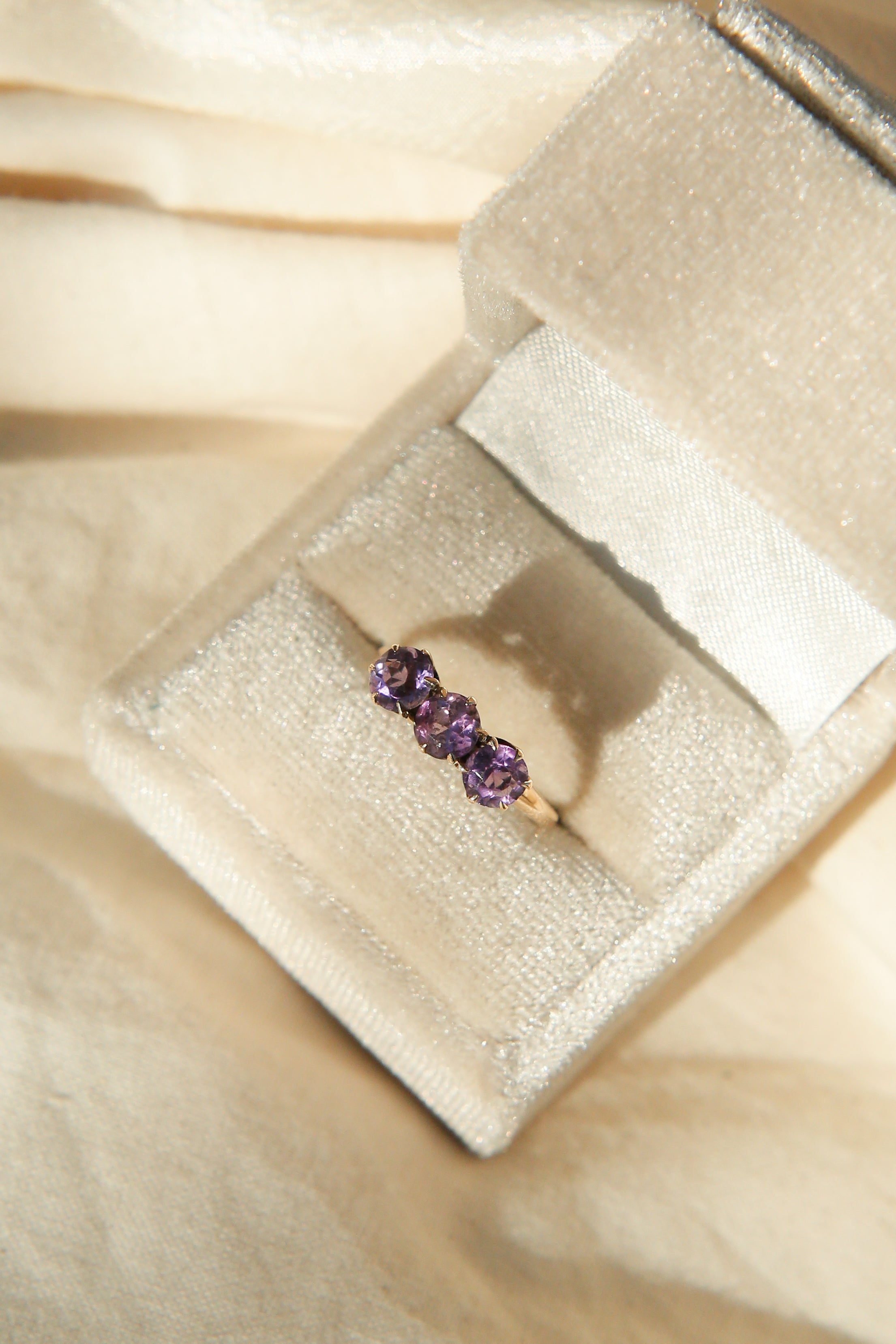 Antique Amethsyt Ostby & Barton ring | sz 6