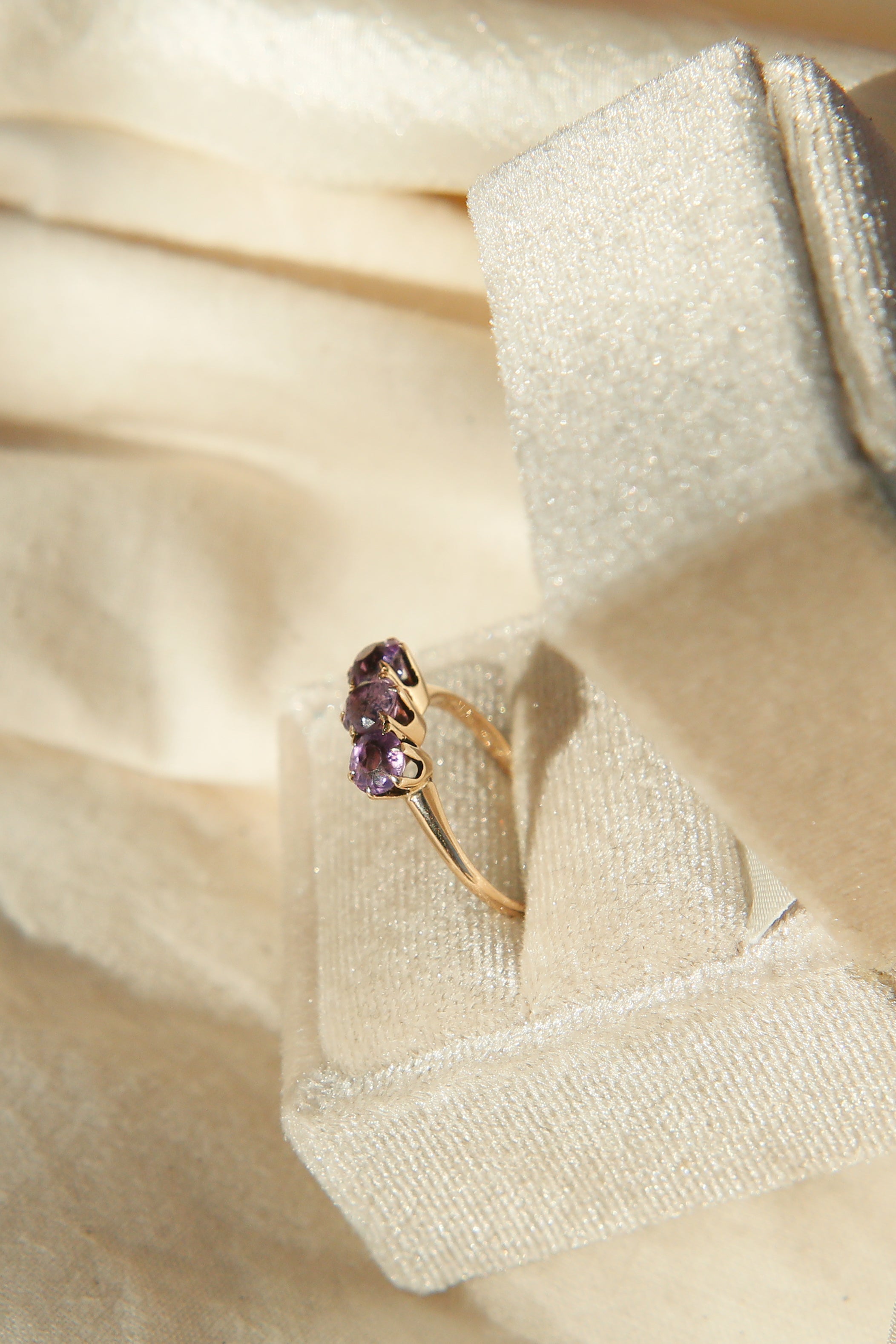 Antique Amethsyt Ostby & Barton ring | sz 6