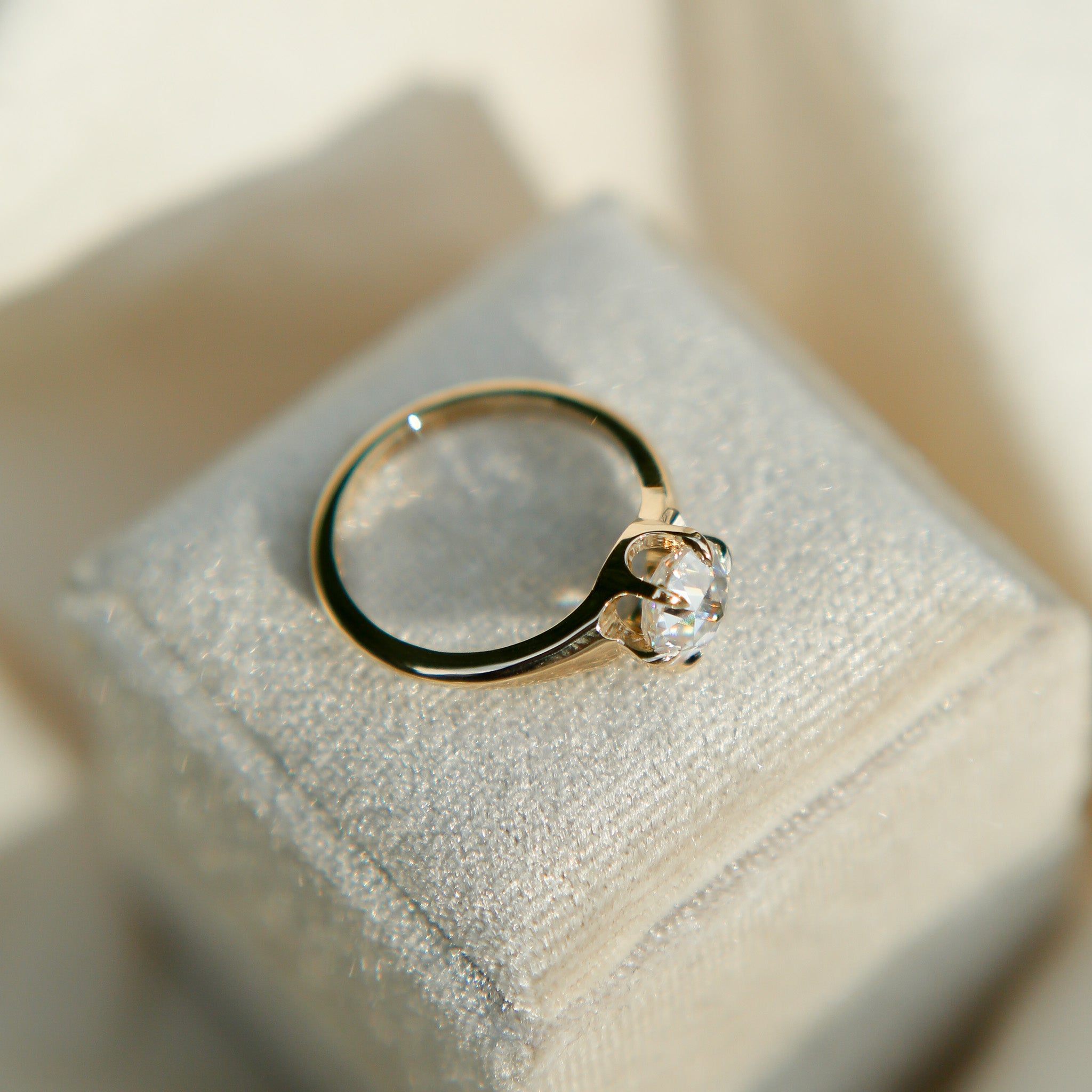 Amelia | 1.5 ct Double Rose Cut Round | sz 8