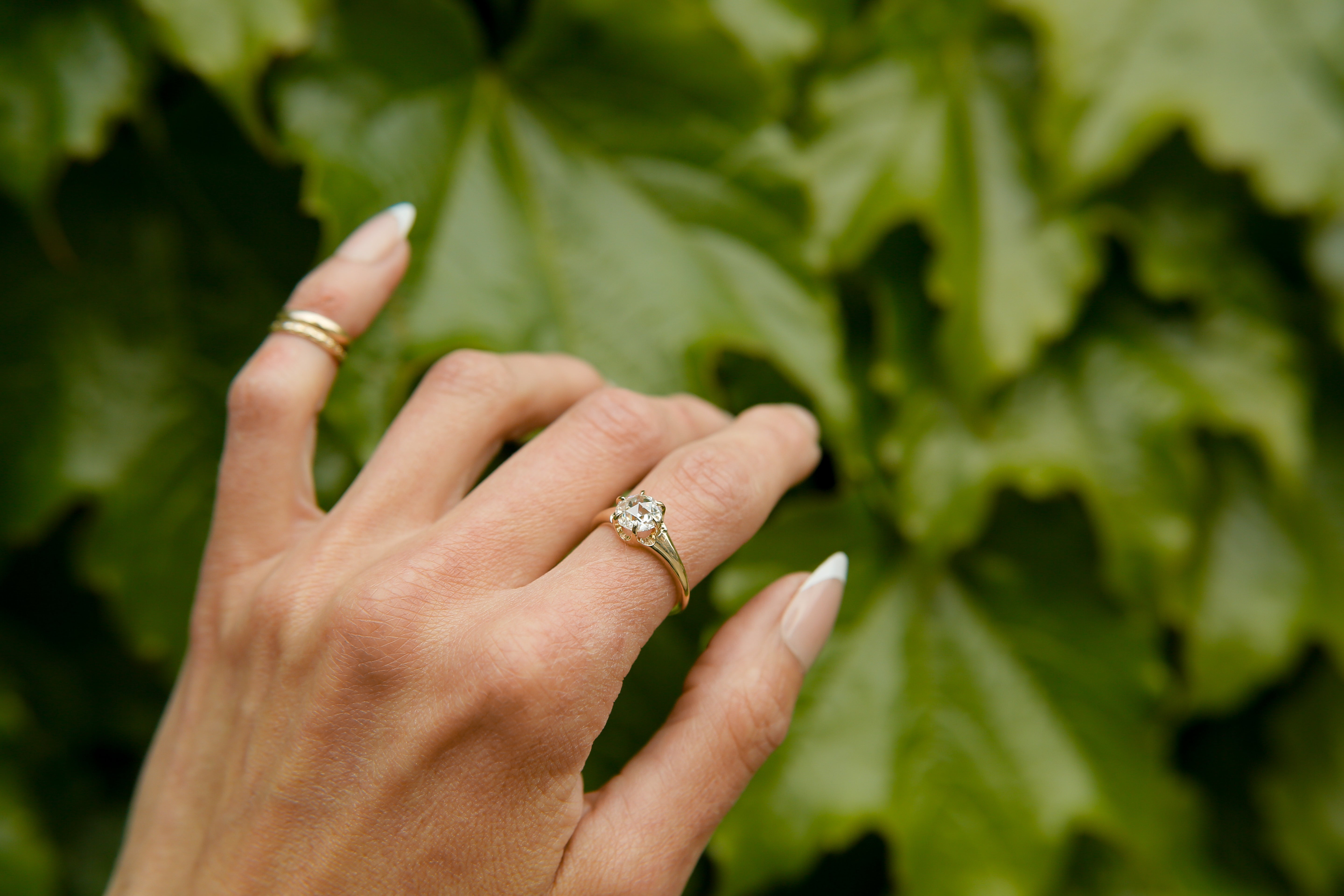 Amelia | 1.5 ct Double Rose Cut Round | sz 8