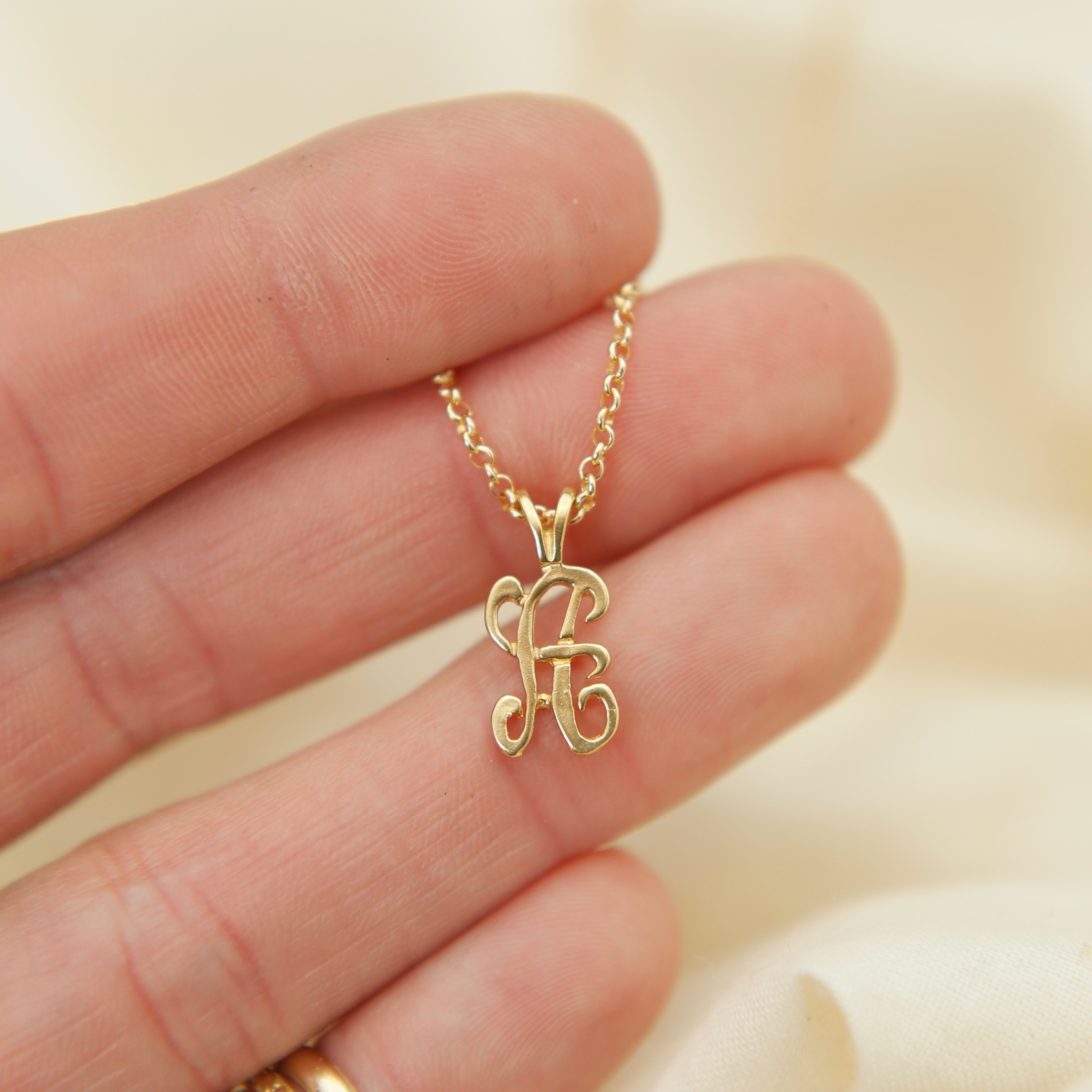 70's Letter "A" | Necklace Charm