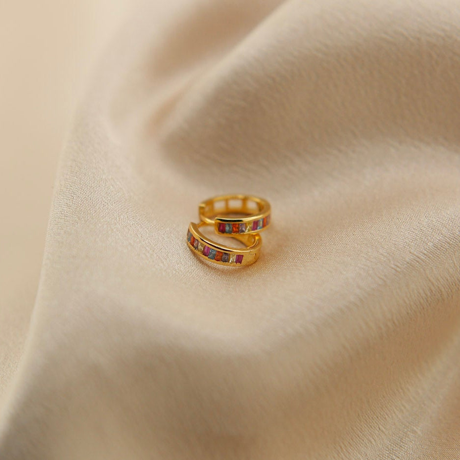 *new* Fawn | Huggie Hoop