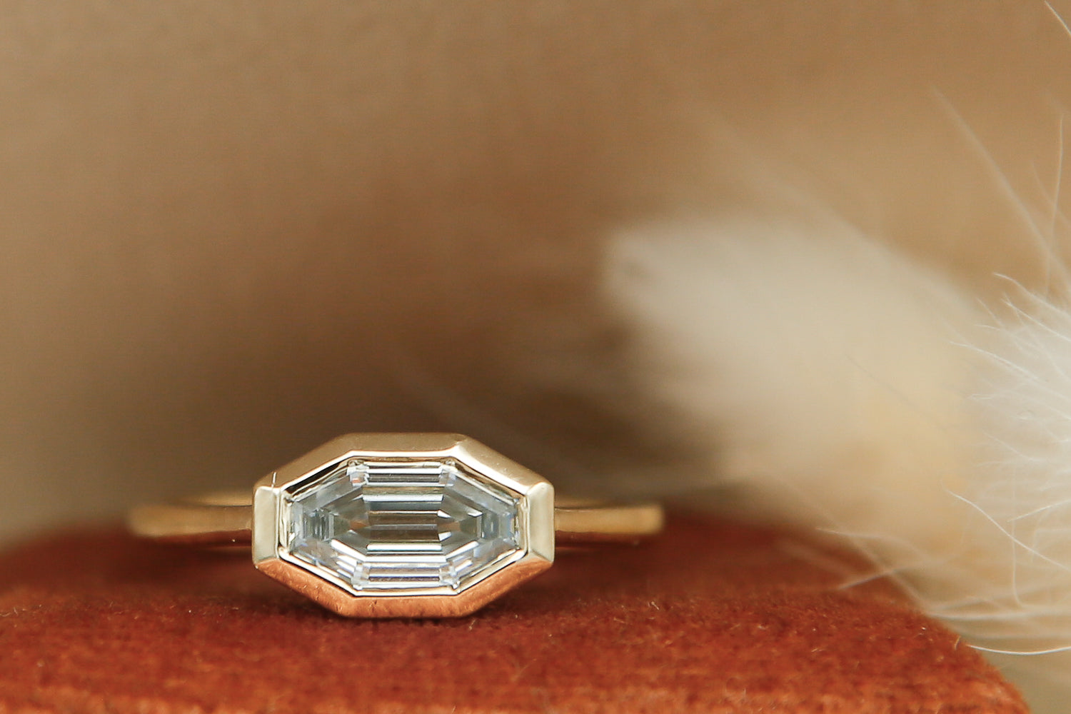 The perfect modern diamond engagement ring Milwaukees best jewelry store Cival Collective.