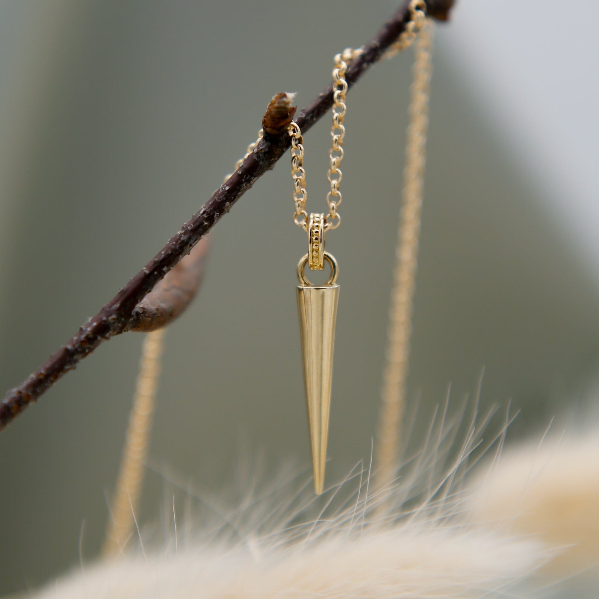 Mave Brass Pendant I Necklace