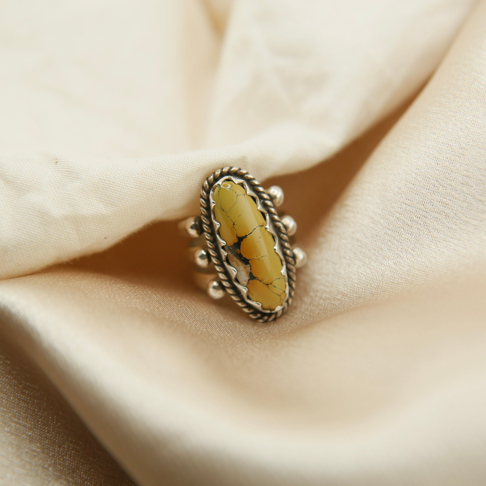 Mixed Stone | Triple Band Sterling Silver