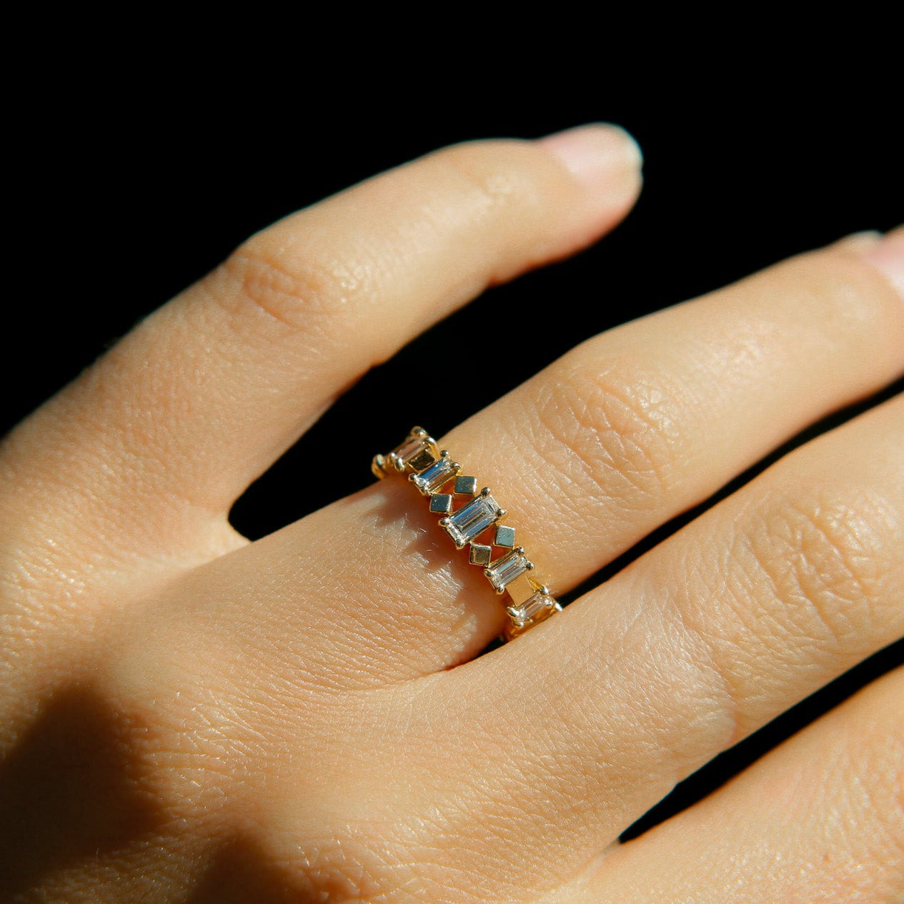 14k Diamond Aura Band | Palacio for CIVAL