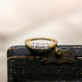 1970’S Deco Diamond Band | Sz 7.25
