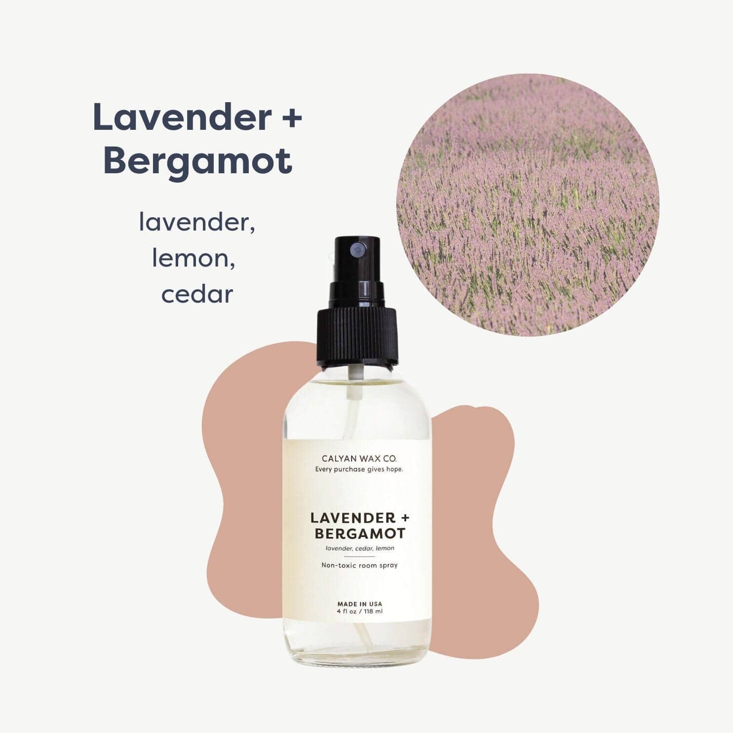 Lavender + Bergamot - Room Spray