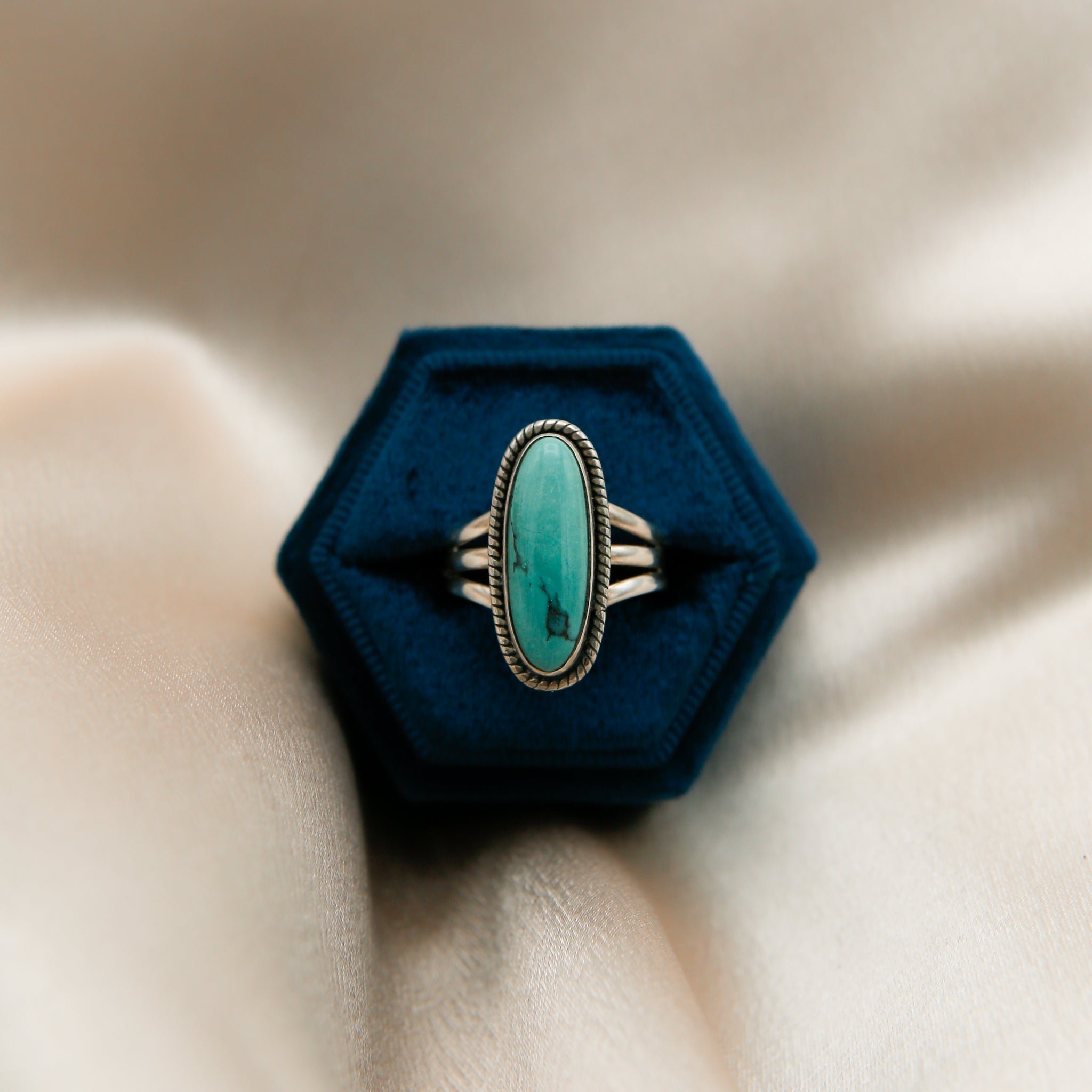 Royston Turquoise Ring  | Sz 8