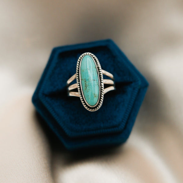 Royston Turquoise Ring  | Sz 8
