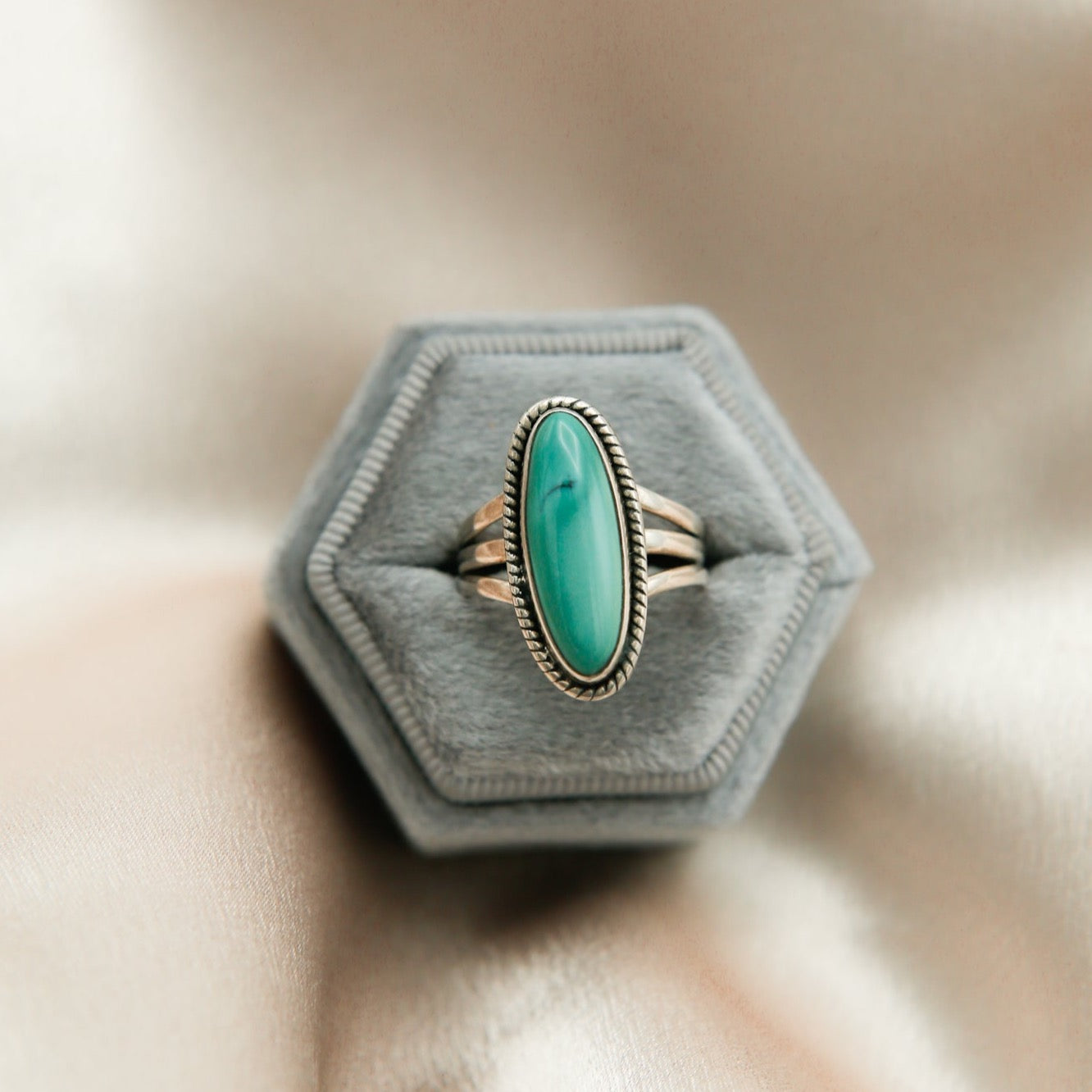 Royston Turquoise Ring  | Sz 8