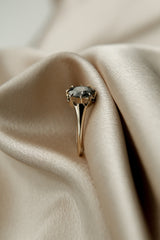 Amelia| 14k 2ct Salt & Pepper Diamond