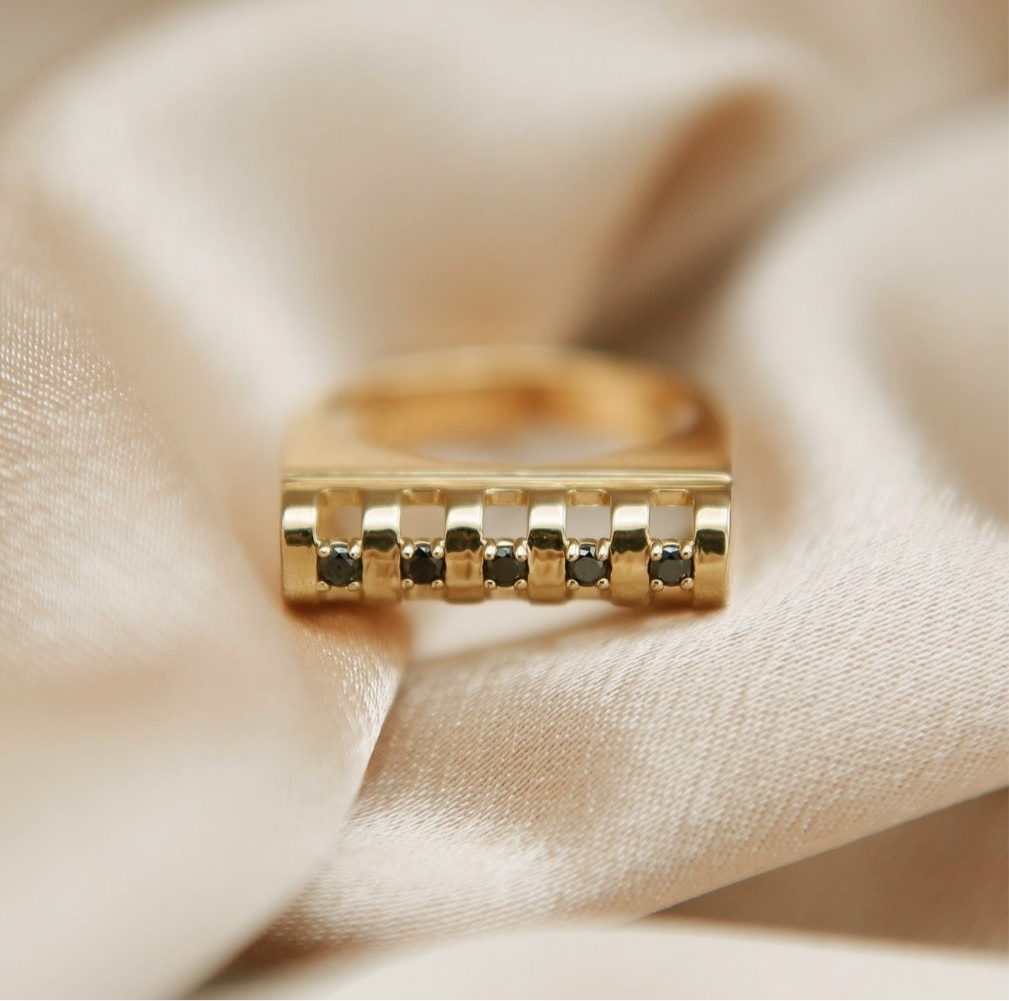 Evora | CIVAL ORIGINAL | 14k & Diamond Ring