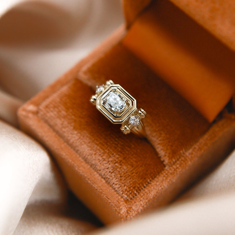 The Diana Ring - Crown Wedding Band
