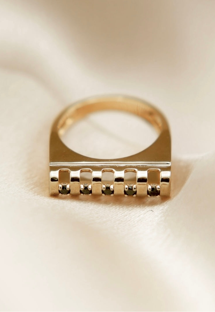 Evora | CIVAL ORIGINAL | 14k & Diamond Ring