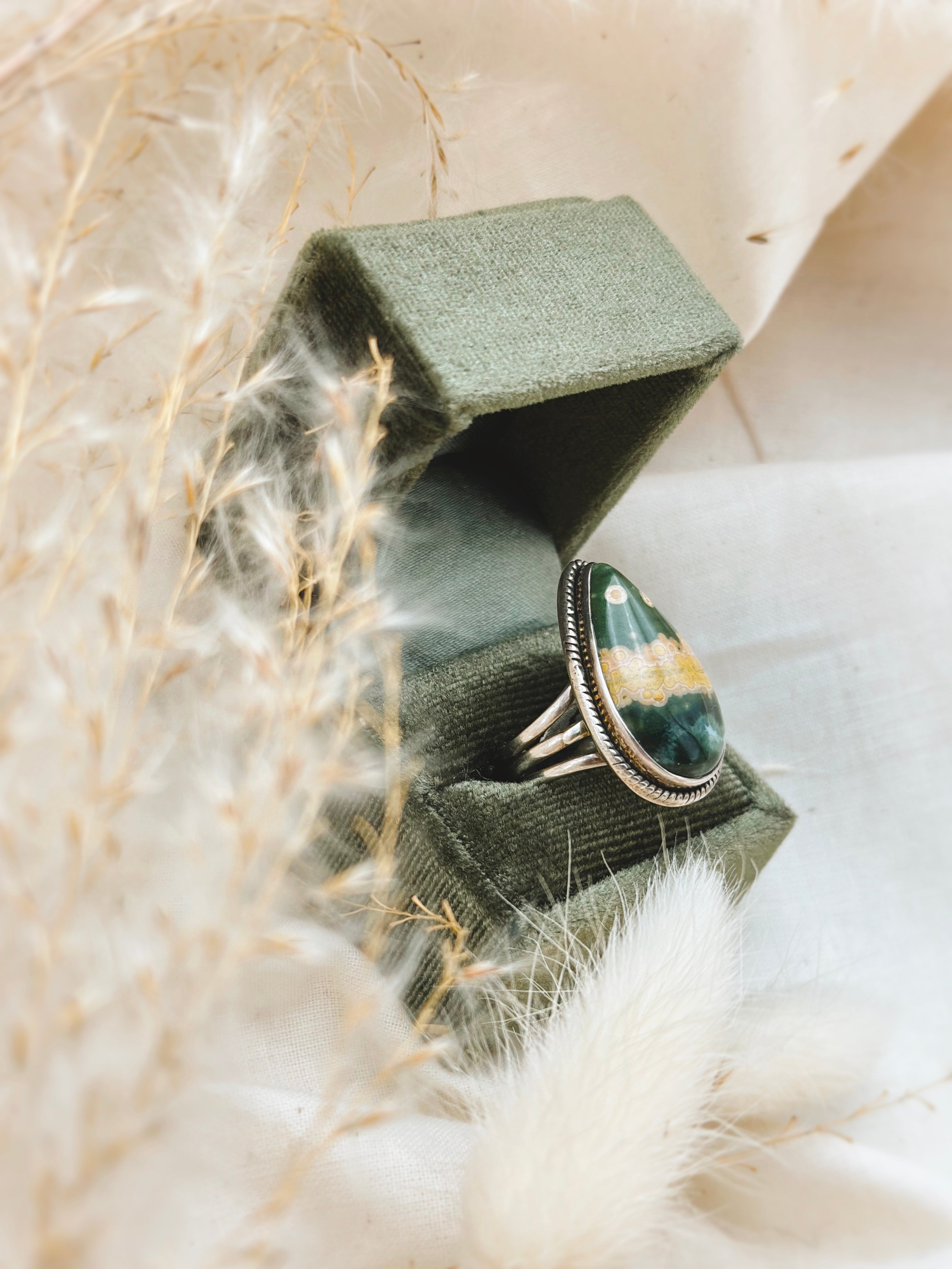 Ocean Jasper Ring | 7