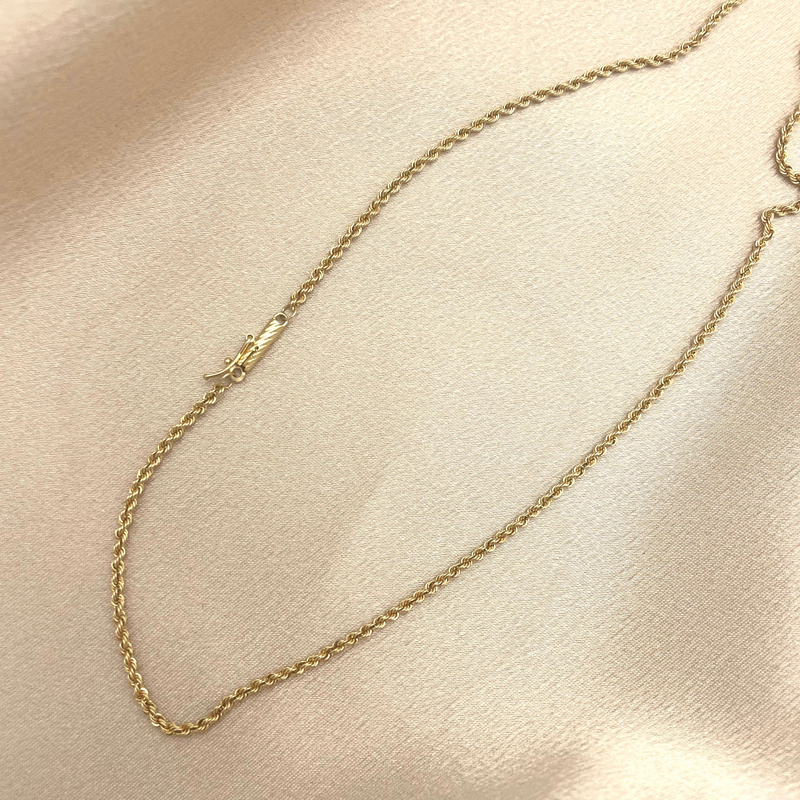 14k Rope Chain | 18"