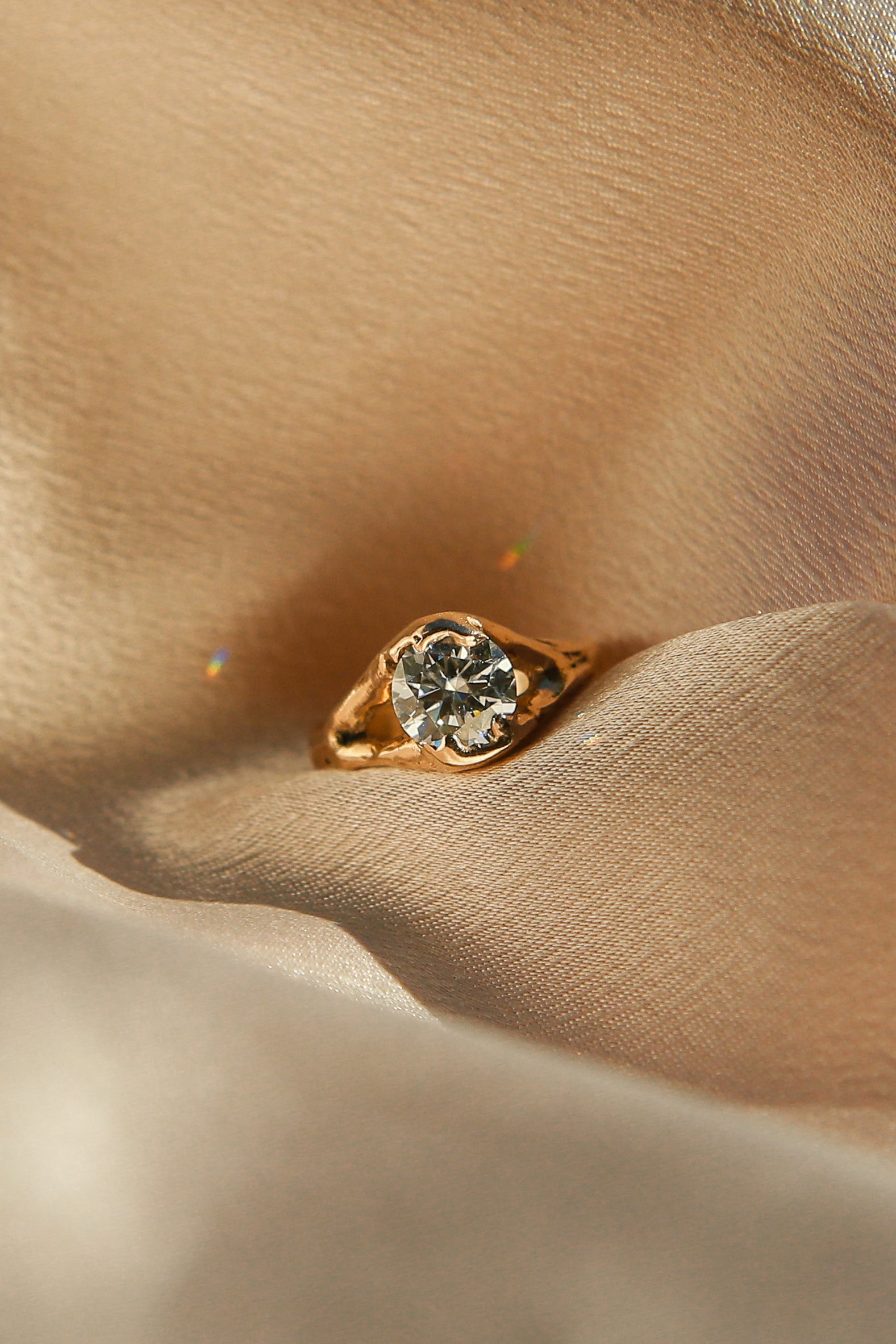 1.5ct Moissanite Freeform LL for Cival| sz 6.5