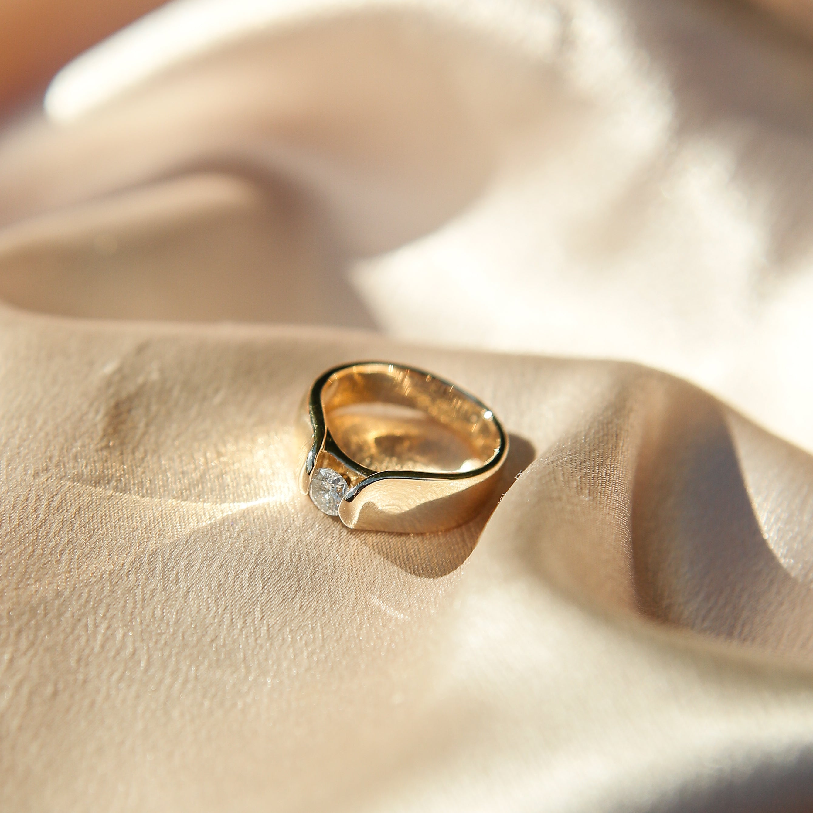 Modern Bar Set Solitaire | sz 6.5