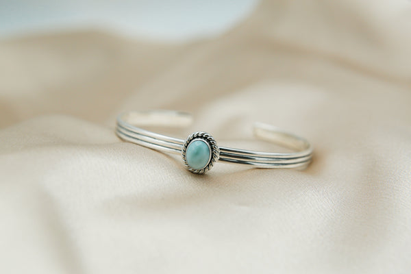 Larimar Cuff