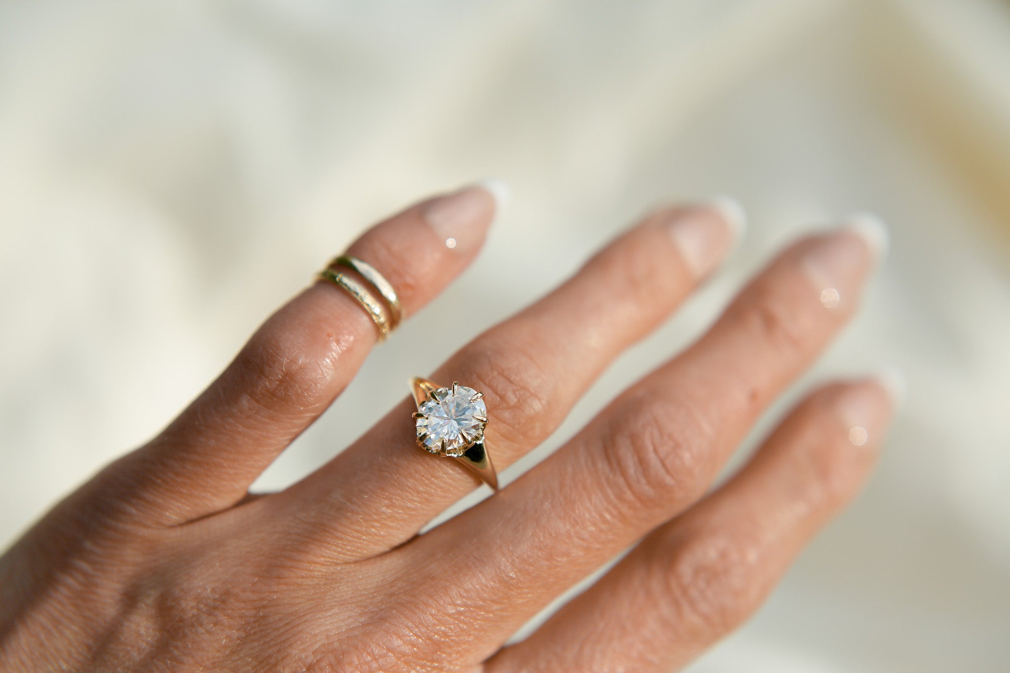 Amelia 3.0 Moissanite | sz 7
