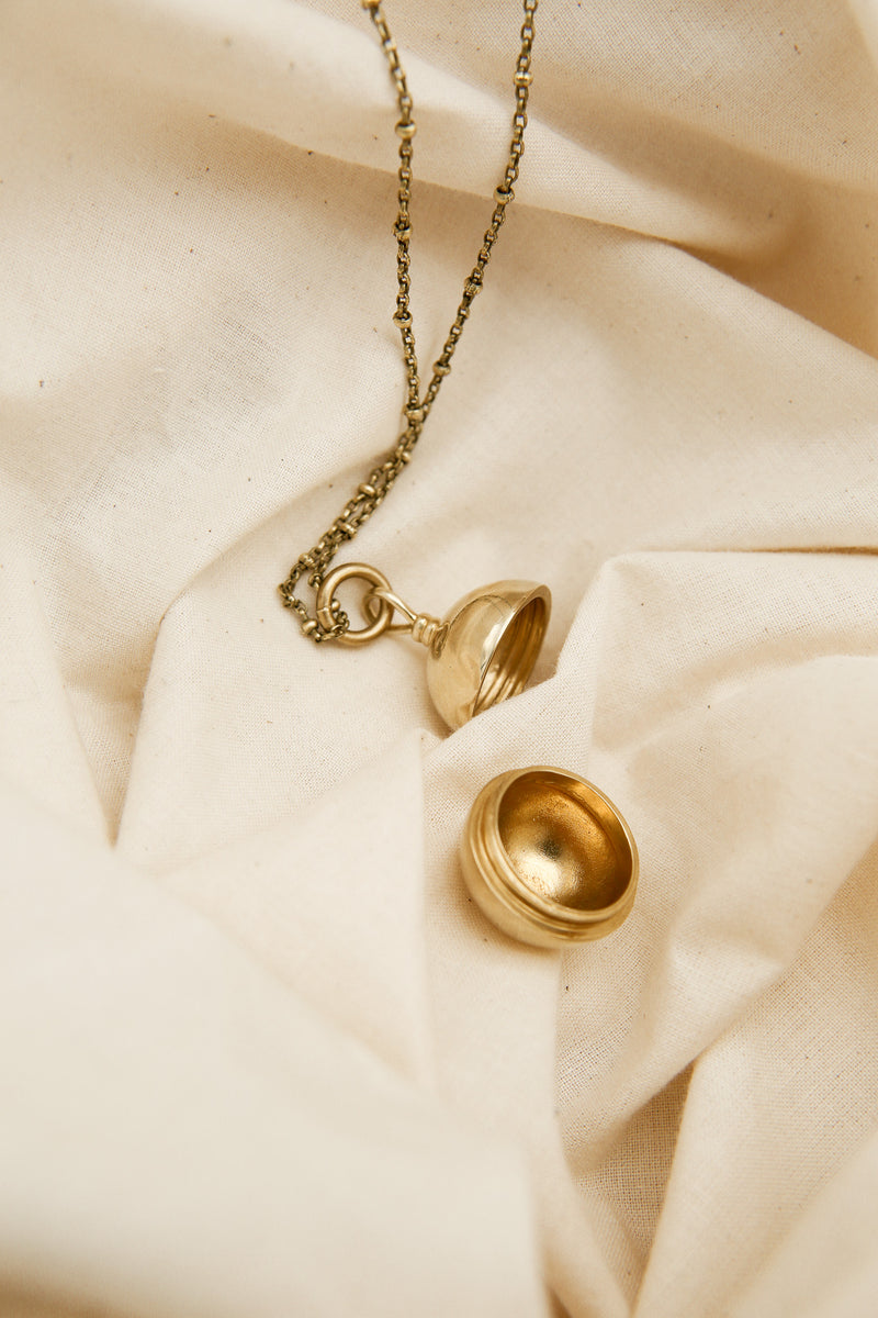 Enzo Necklace Medicine Ball Necklace