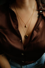 Gold Fill Lou Locket Necklace