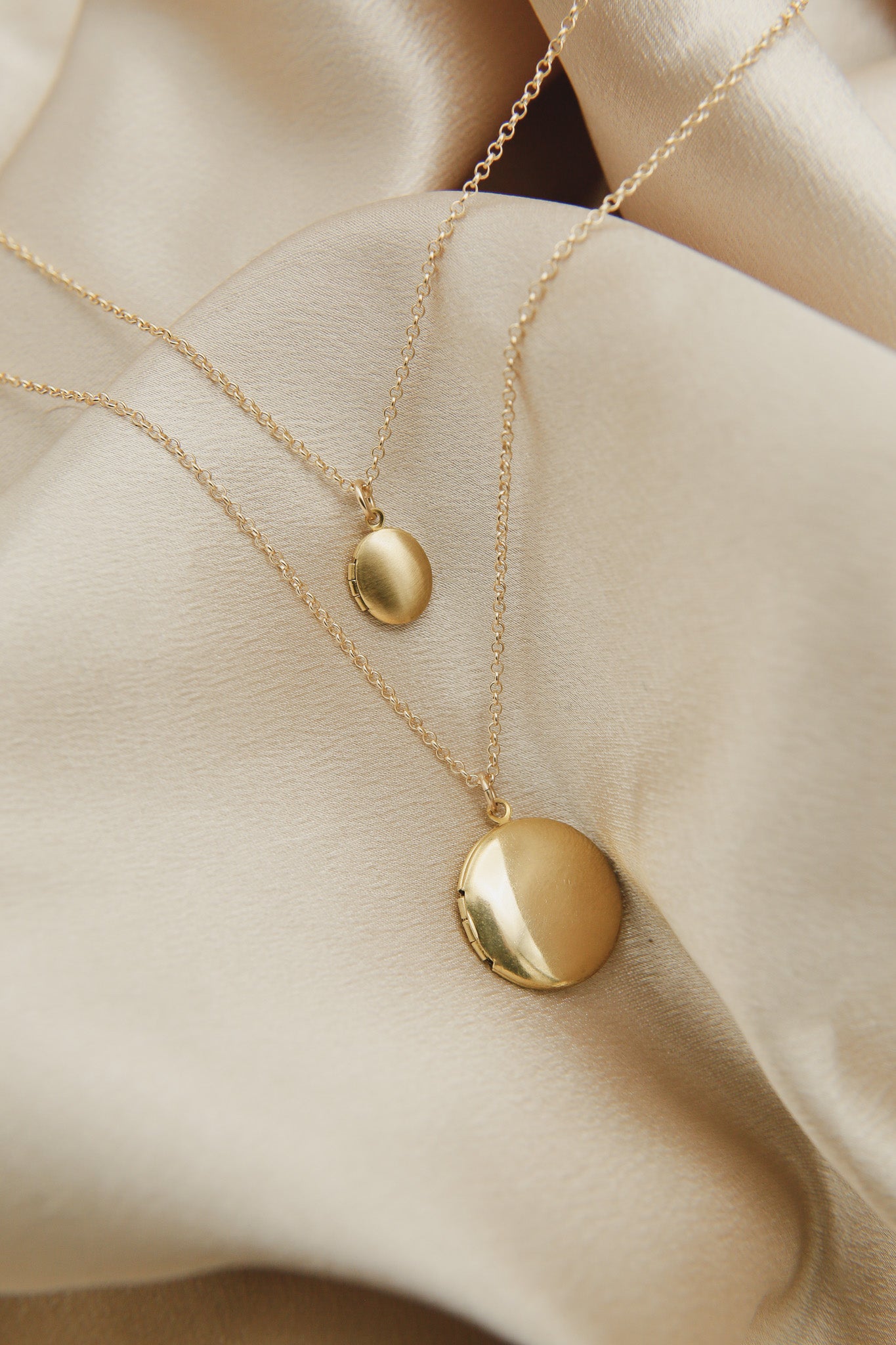 Gold Fill Lou Locket Necklace