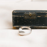 Vintage Wave Sterling Silver Ring | Sz 6.75