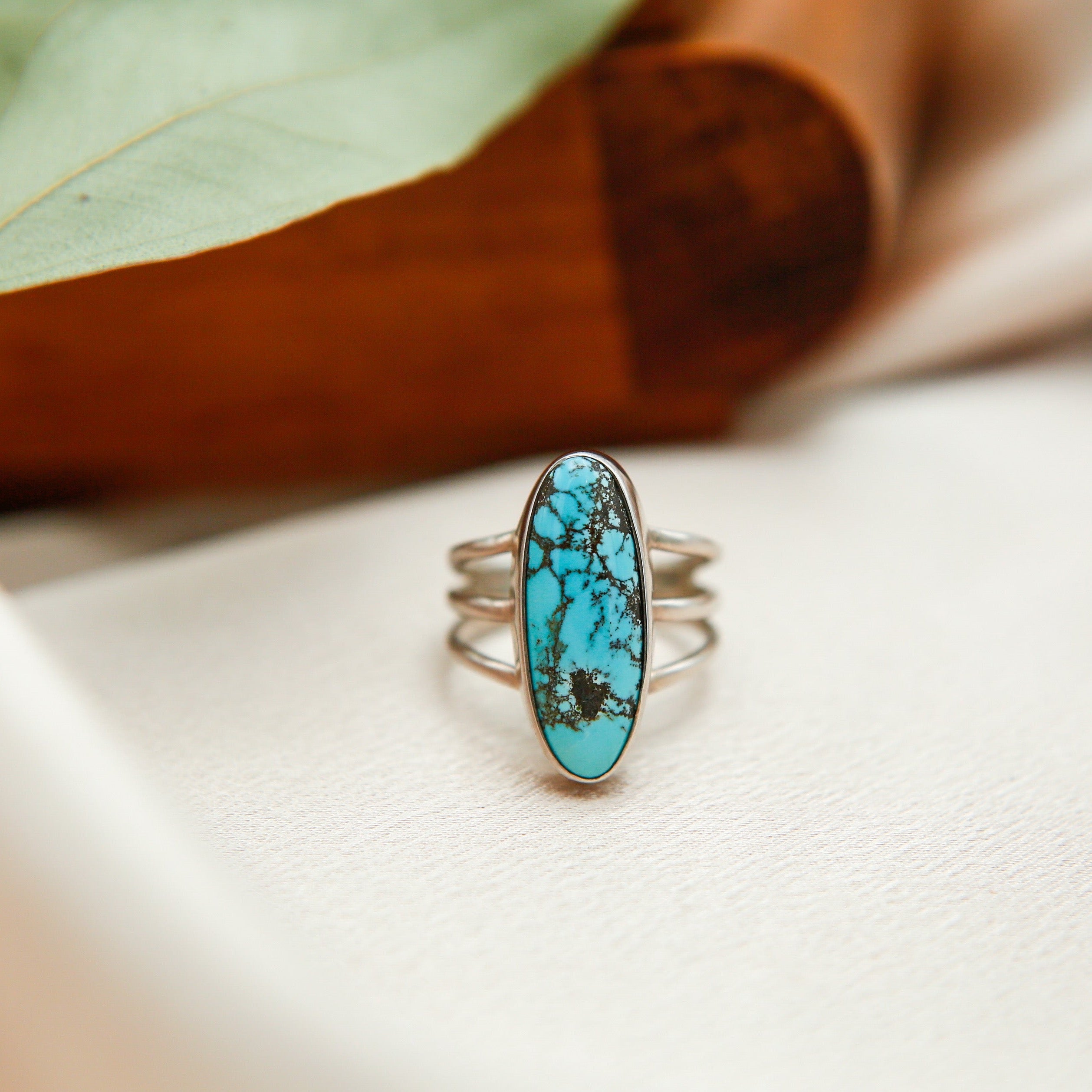 Kingman Turquoise Ring | Sz 8