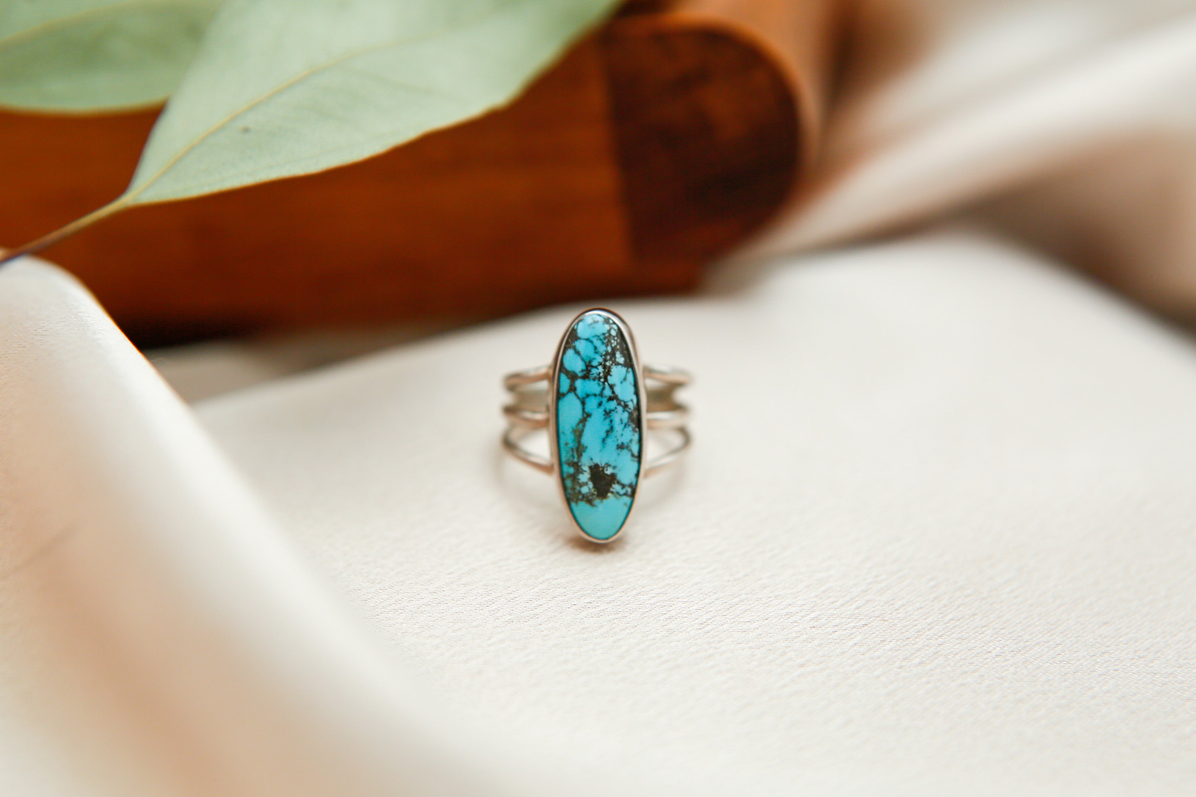 Kingman Turquoise Ring | Sz 8