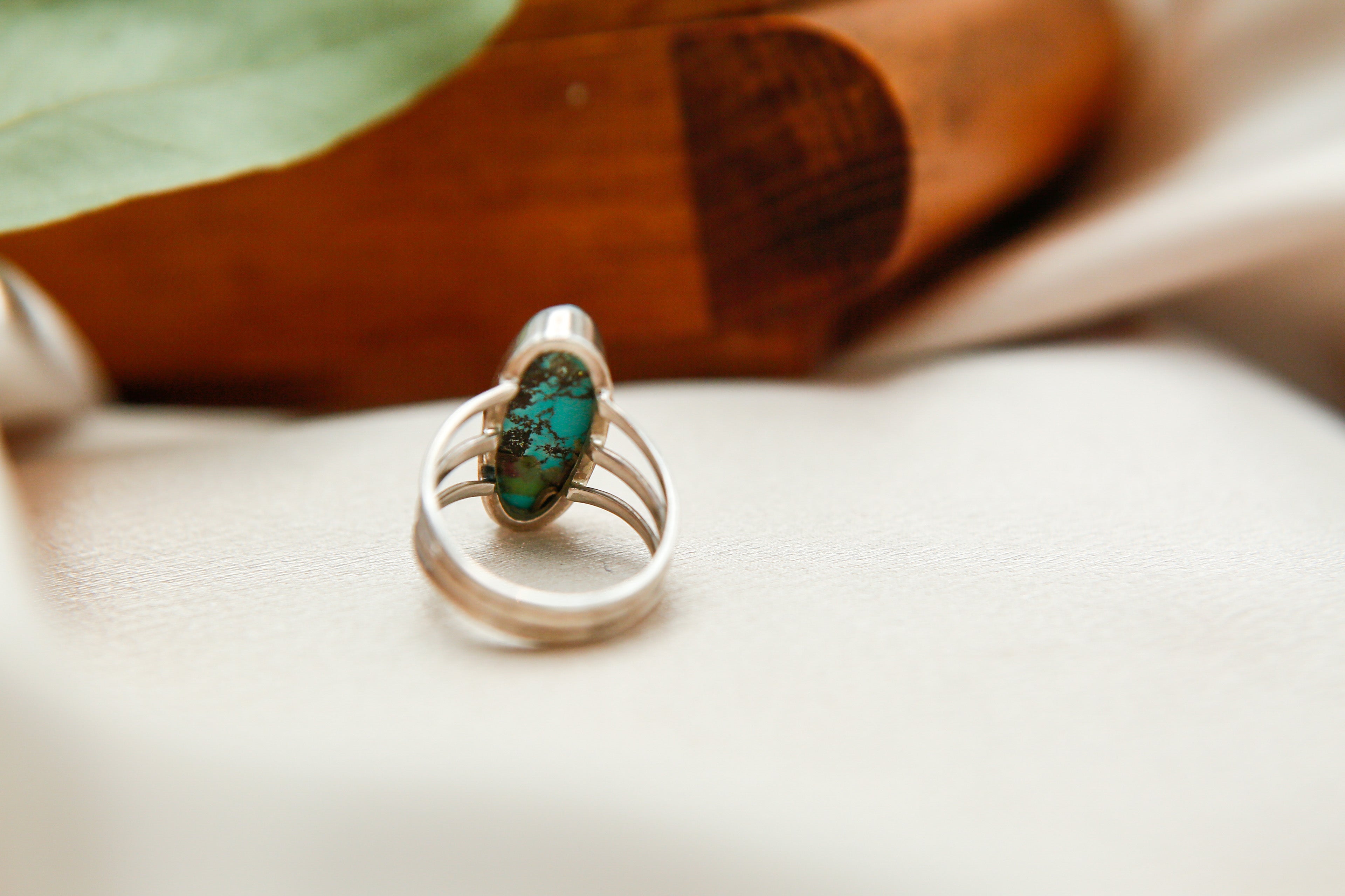 Kingman Turquoise Ring | Sz 8