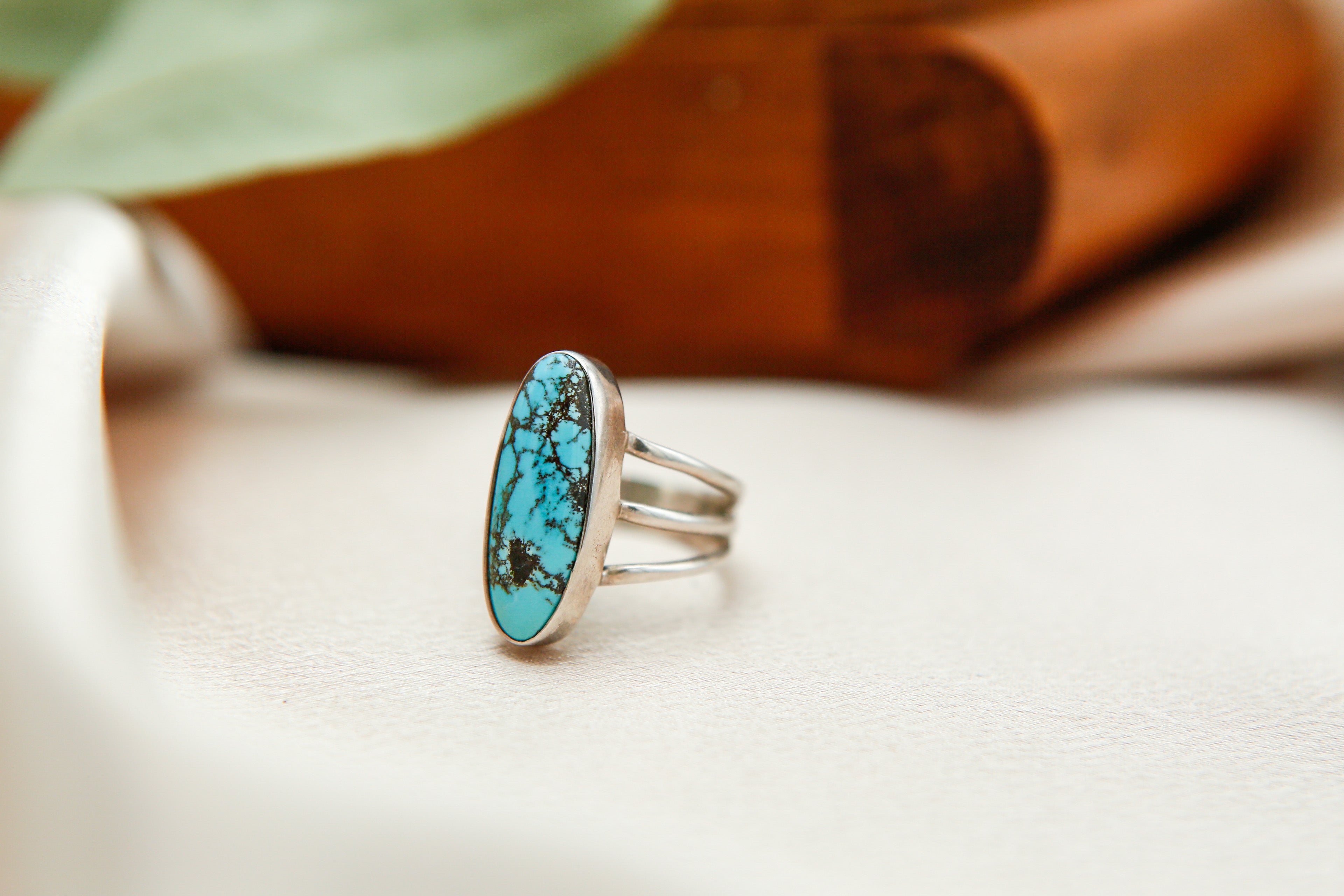 Kingman Turquoise Ring | Sz 8