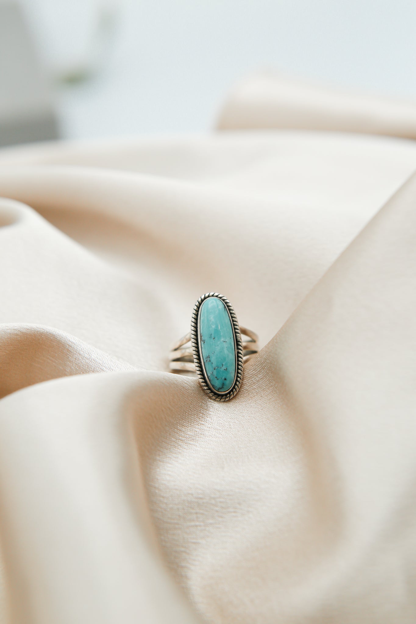 Kingman Turquoise Ring  | Sz 8