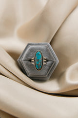 Kingman Turquoise Ring  | Sz 7