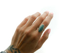 African Turquoise Ring  | Sz 8