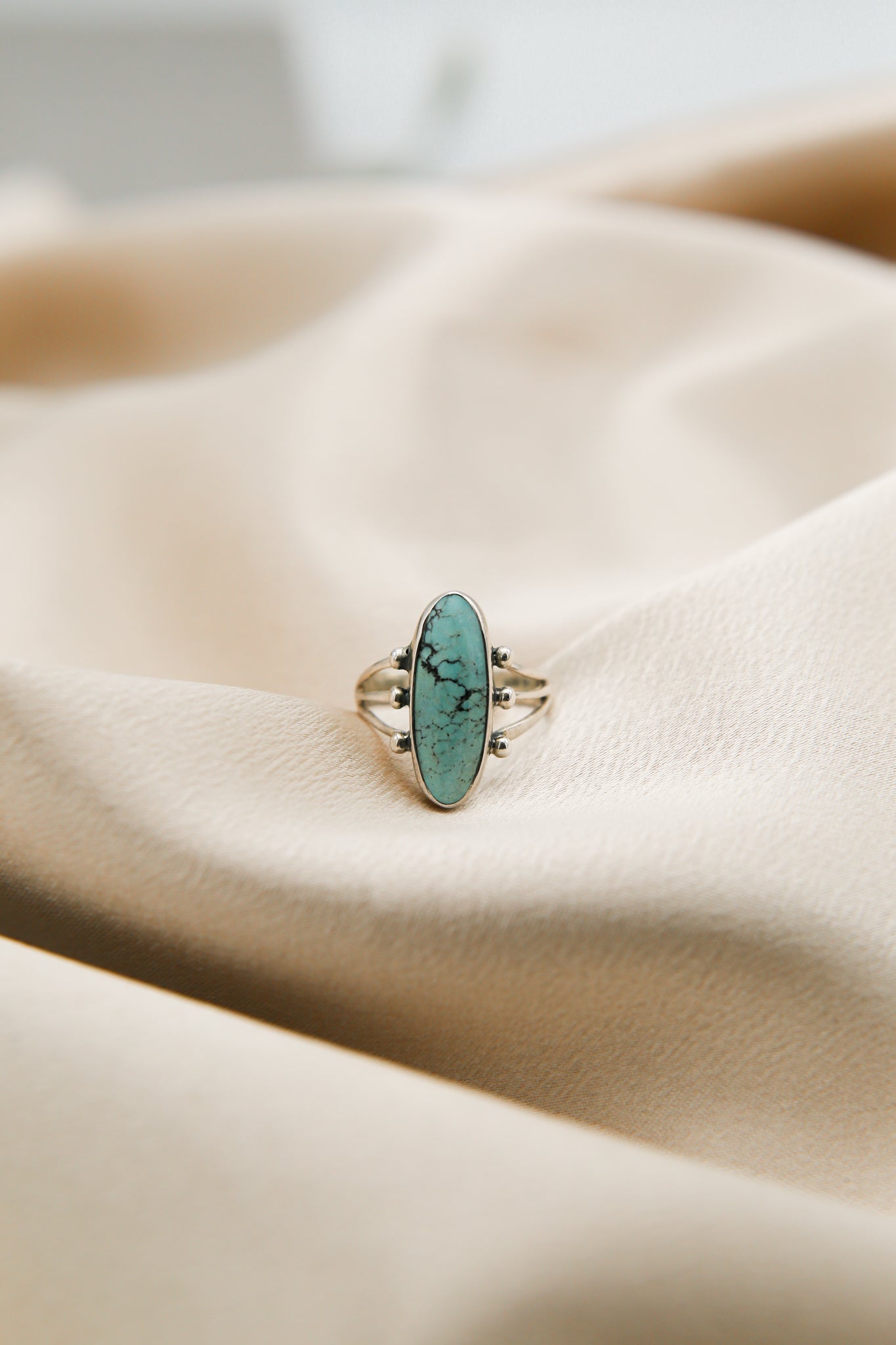 Kingman Turquoise Ring  | Sz 8