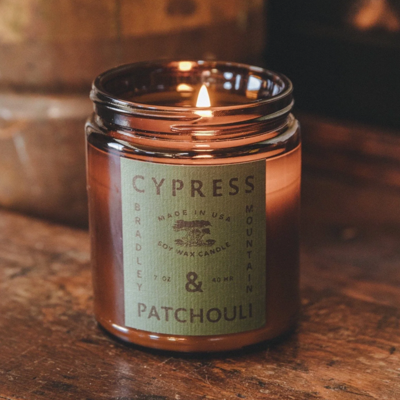 Cypress & Patchouli Candle