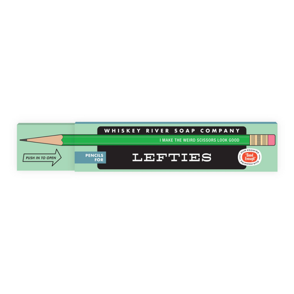 Lefties Funny Pencil Set | Whiskey River Soap Co.