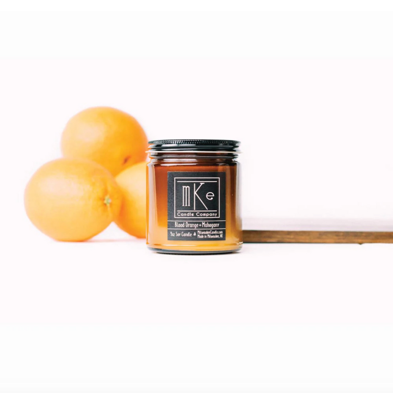 MKE Candle Co. | Blood Orange + Mahogany