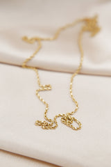 Vintage 10k Gold Solid Core Rope Chain