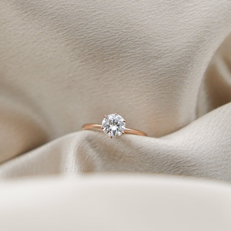 Classic 6 Prong Solitaire Ring | Sz 6