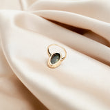 1960's 10K Gold Royston Turquoise Ring | sz 6