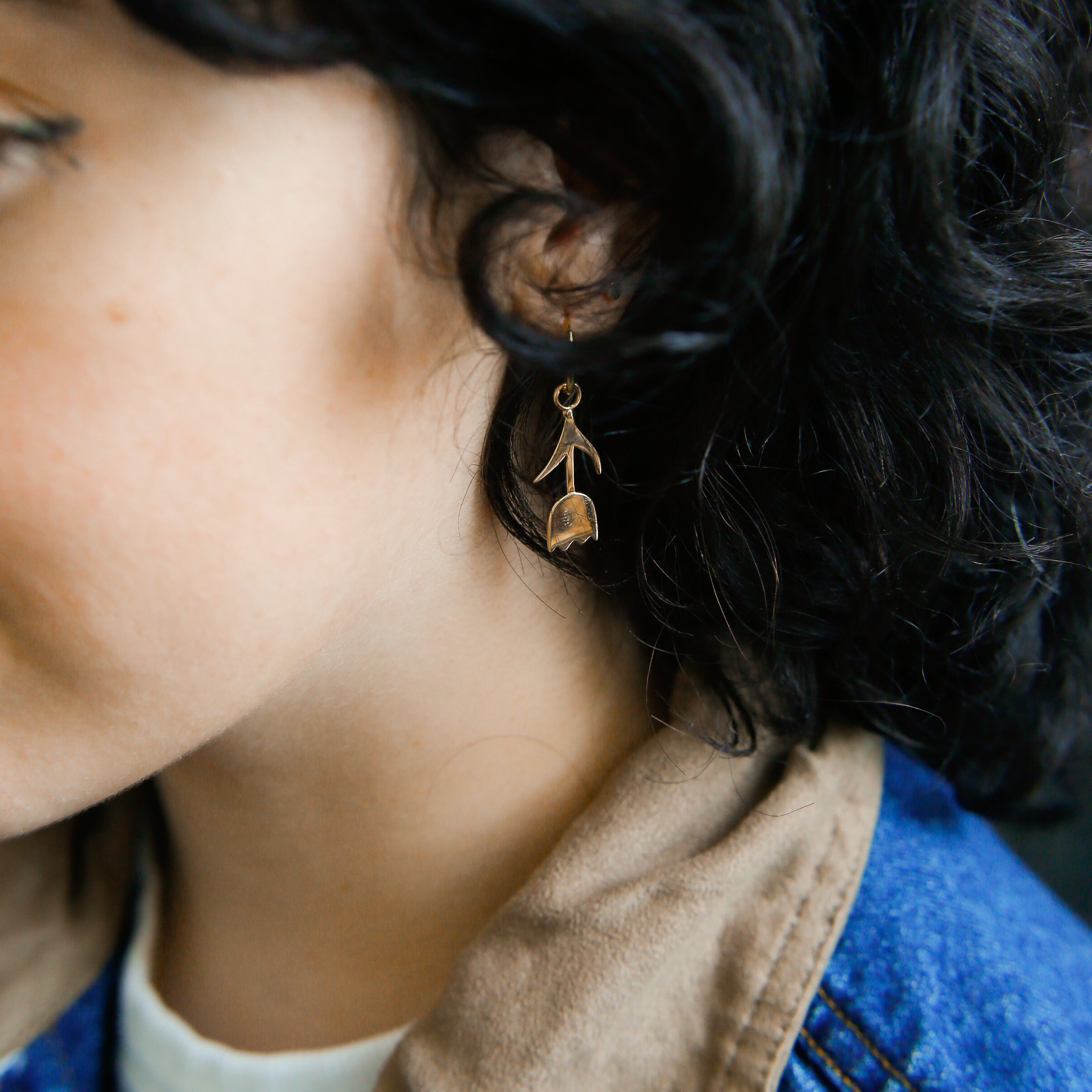 Flora | Daisy & Tulip Hoops