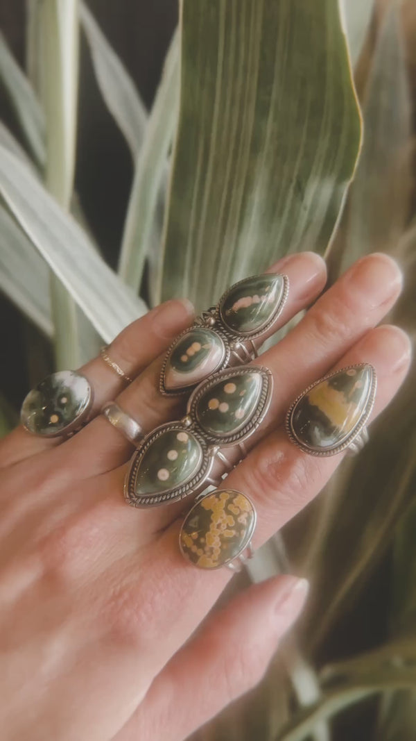 Ocean Jasper Ring | 7