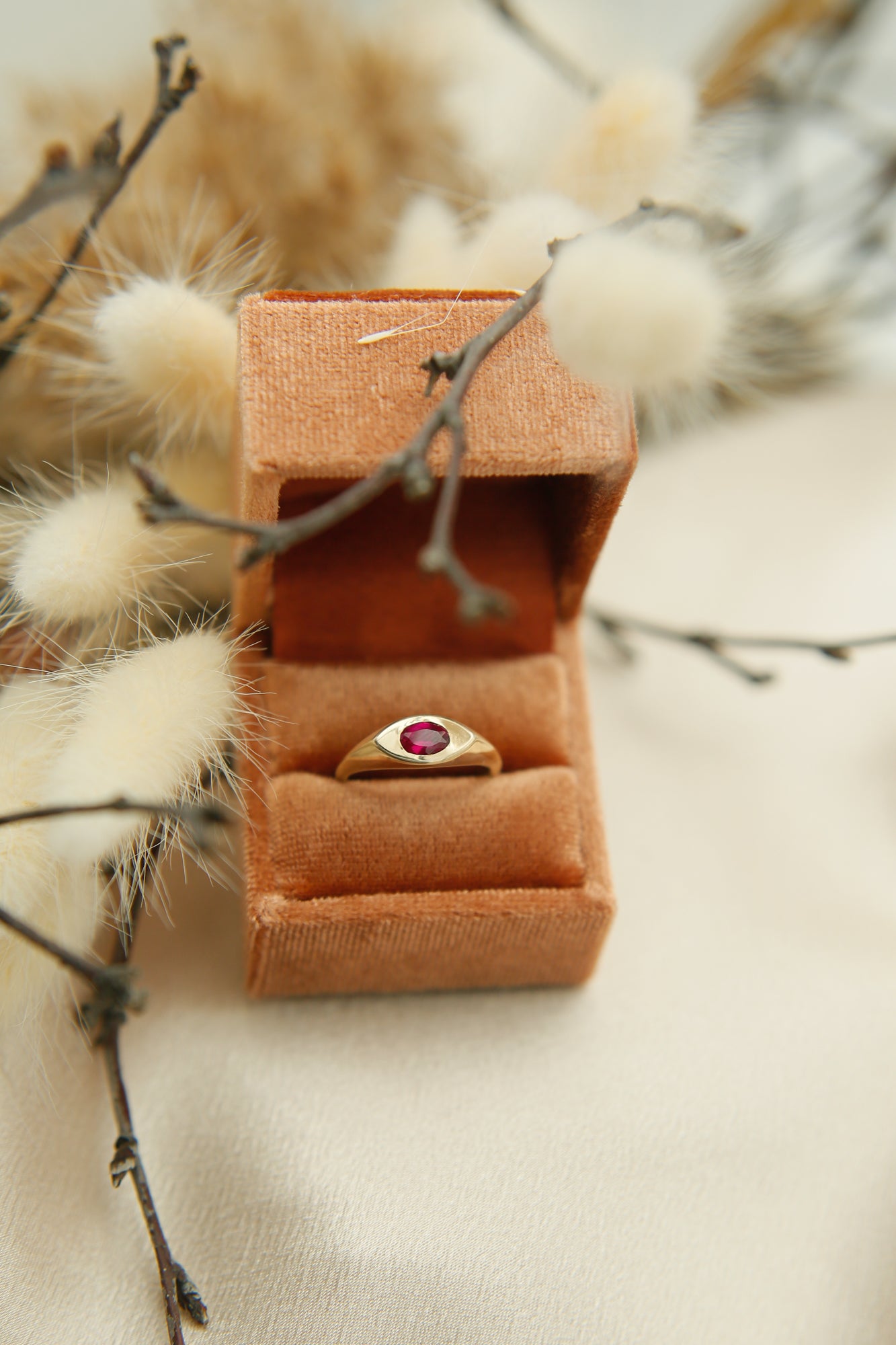 Sale | 14K Kira Ring Ruby | Sz 7